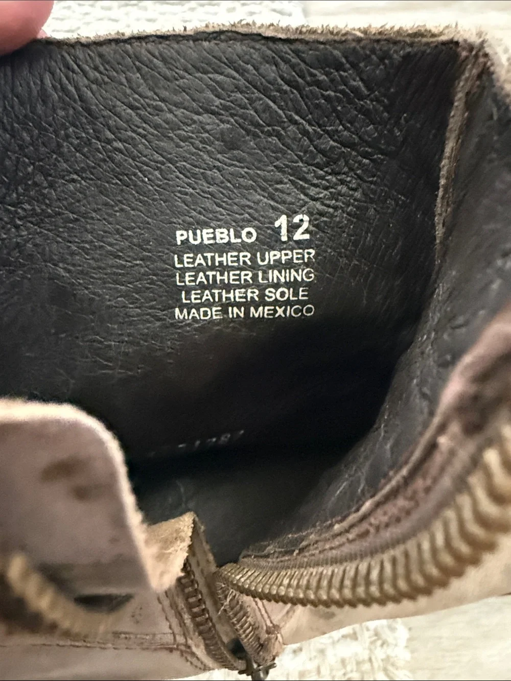 Firebird Pueblo Boots size 12